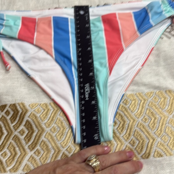 (L1) SOUTHERN TIDE, Multi-color Striped Bikini Bottom, Sizes S, XL - Picture 8 of 13